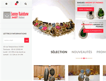 Tablet Screenshot of bijoux-sunnyrainbow.com